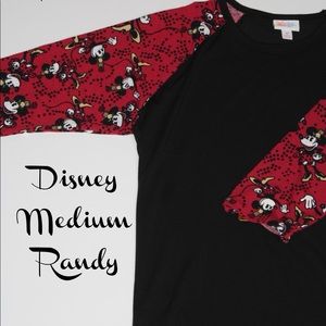 NWT Medium LuLaRoe Disney Randy Shirt